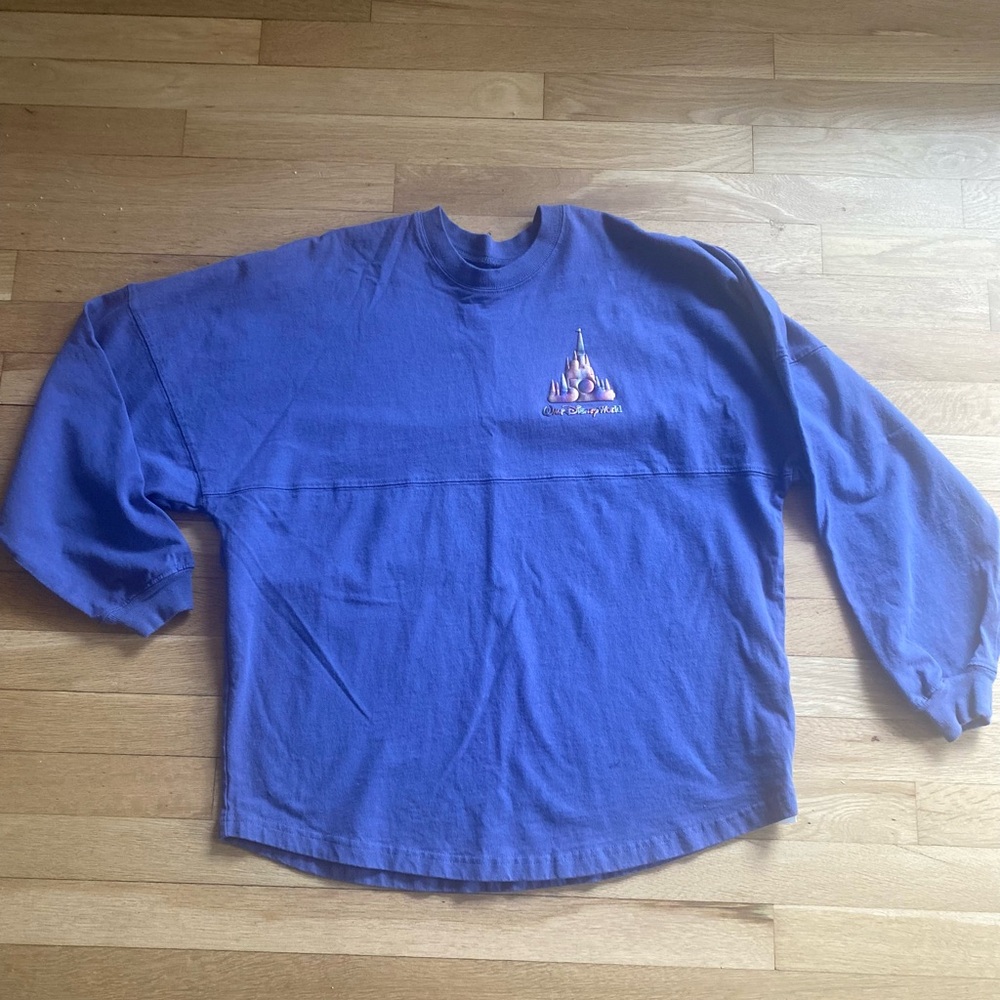 Disney Walt Disney World Spirit Jersey 50th Anniversary Purple Shirt size Medium